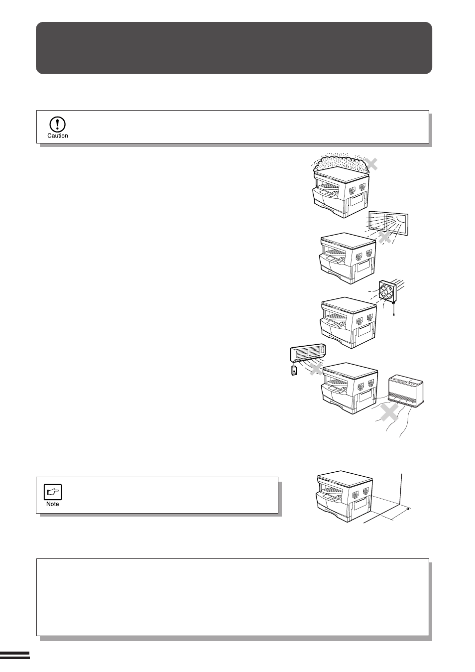 Copier installation | Sharp AL-1610 User Manual | Page 10 / 47