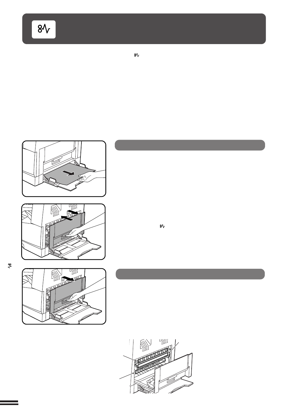 Misfeed removal | Sharp AL-1610 User Manual | Page 21 / 47