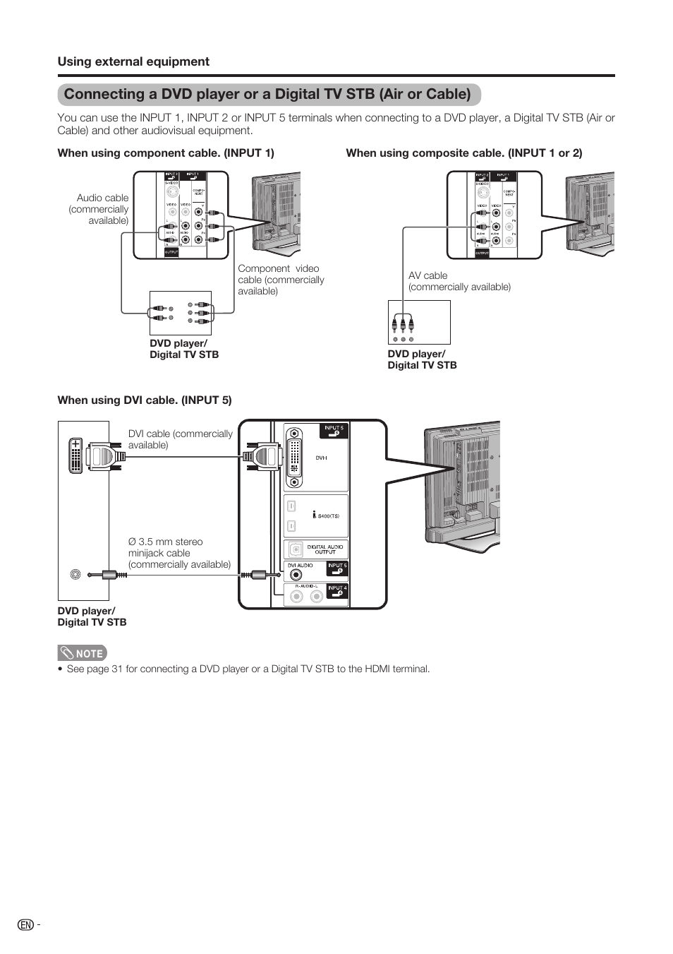 Sharp Aquos LC-37D90U User Manual | Page 31 / 79