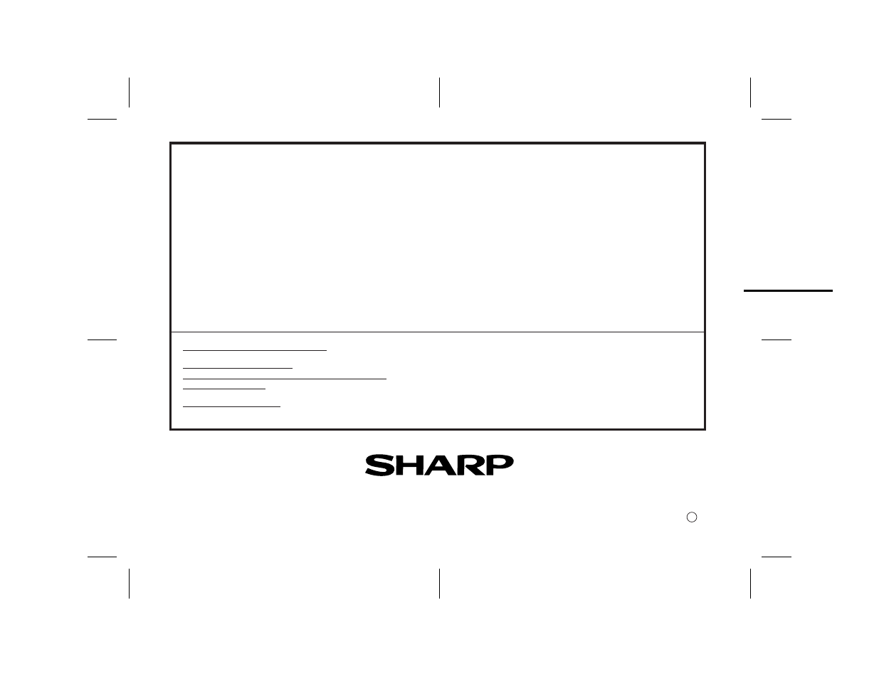 Sharp CD-ES66 User Manual | Page 36 / 36