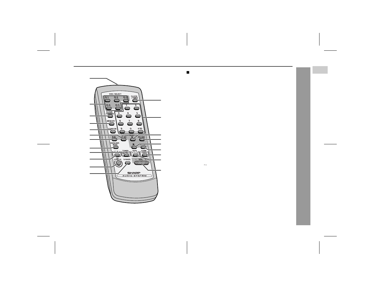 Sharp CD-ES66 User Manual | Page 9 / 36