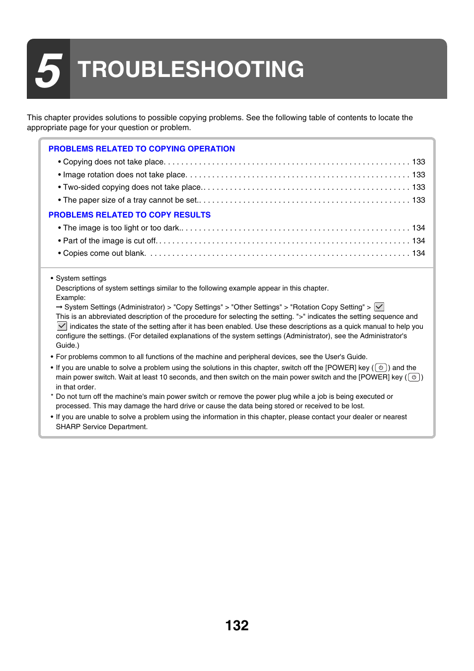 Troubleshooting | Sharp MX-M850 User Manual | Page 228 / 655