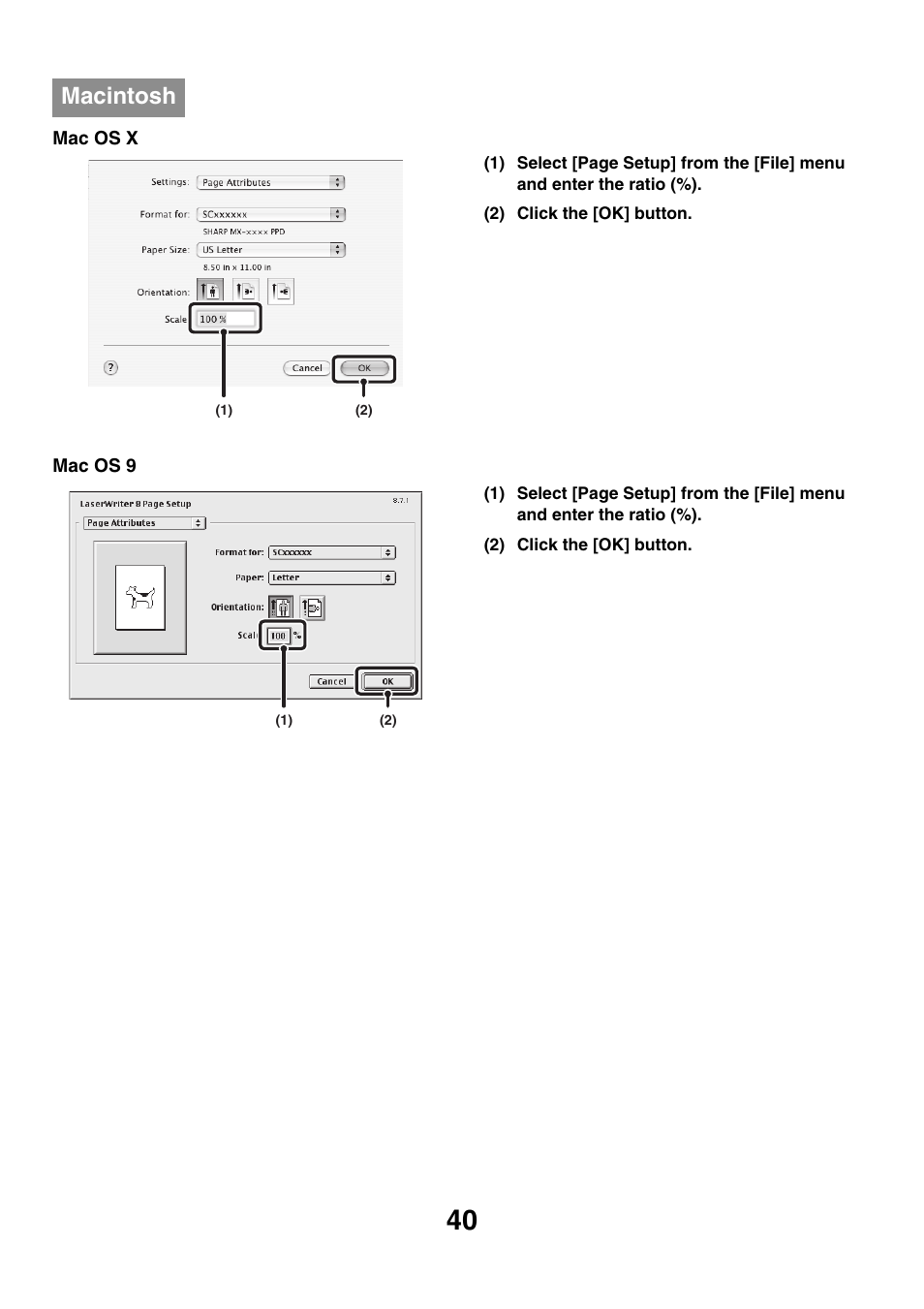 Macintosh | Sharp MX-M850 User Manual | Page 277 / 655