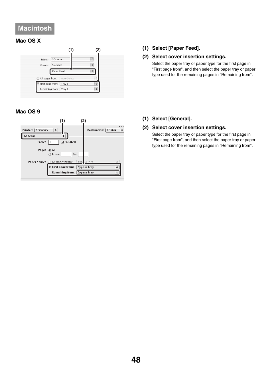 Macintosh | Sharp MX-M850 User Manual | Page 285 / 655