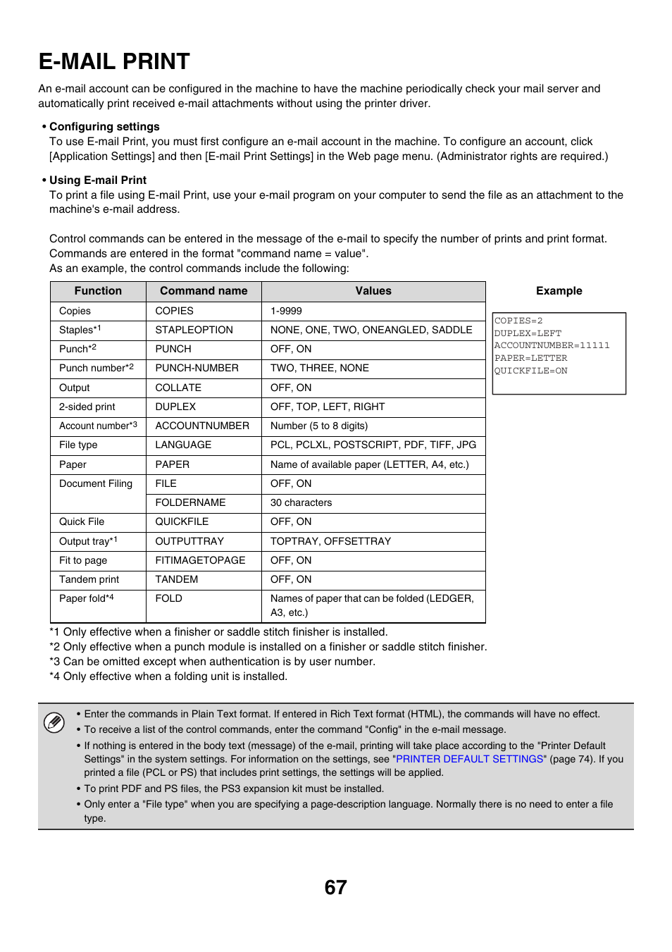 E-mail print | Sharp MX-M850 User Manual | Page 304 / 655
