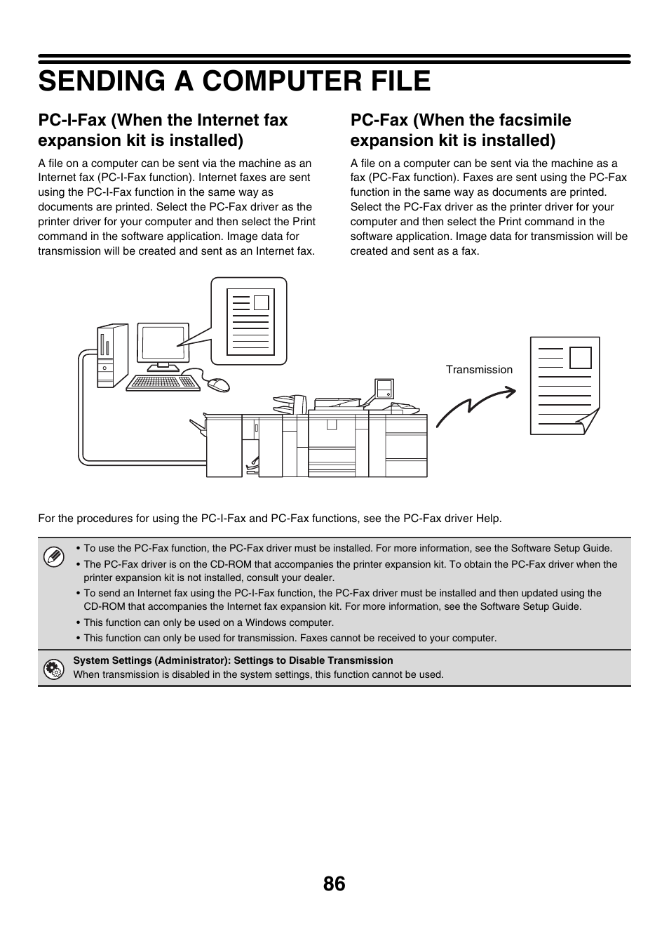 Sending a computer file | Sharp MX-M850 User Manual | Page 406 / 655