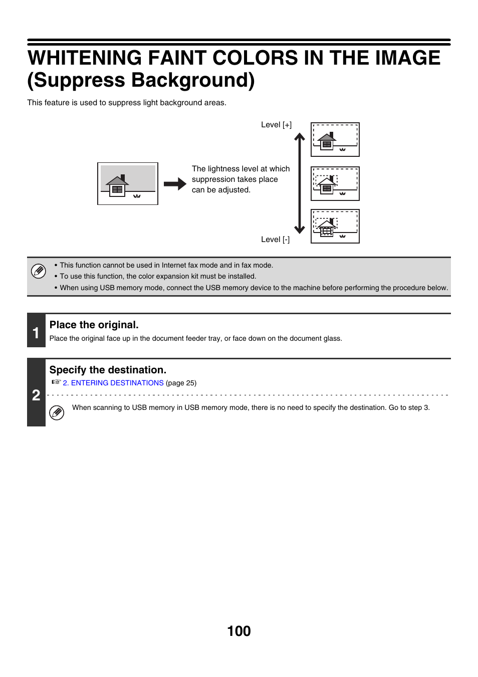 Suppress, Background | Sharp MX-M850 User Manual | Page 420 / 655