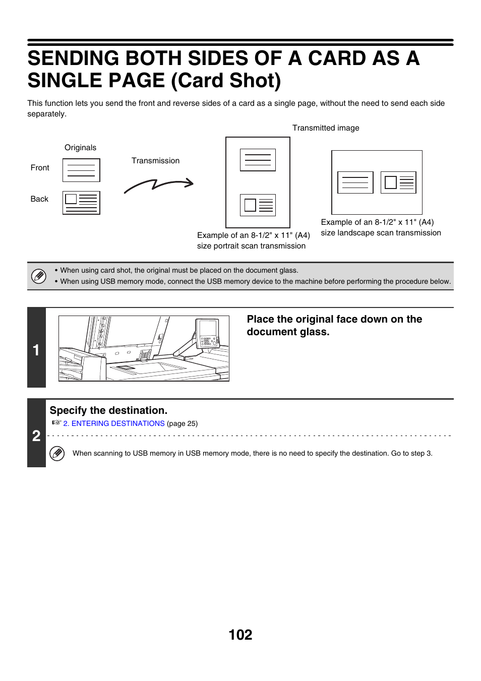 Card shot | Sharp MX-M850 User Manual | Page 422 / 655