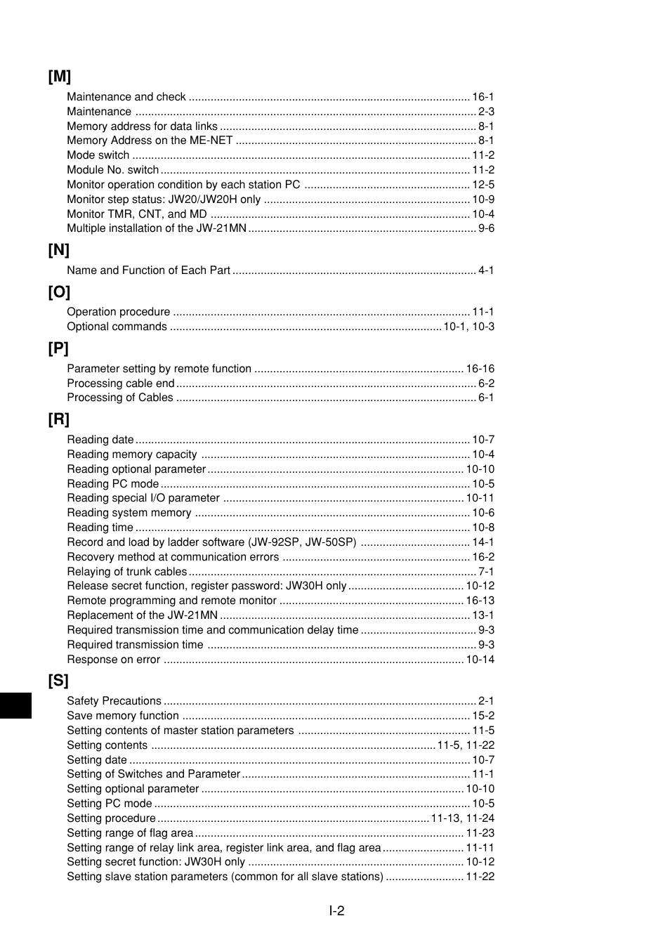 Sharp JW-21MN User Manual | Page 113 / 114