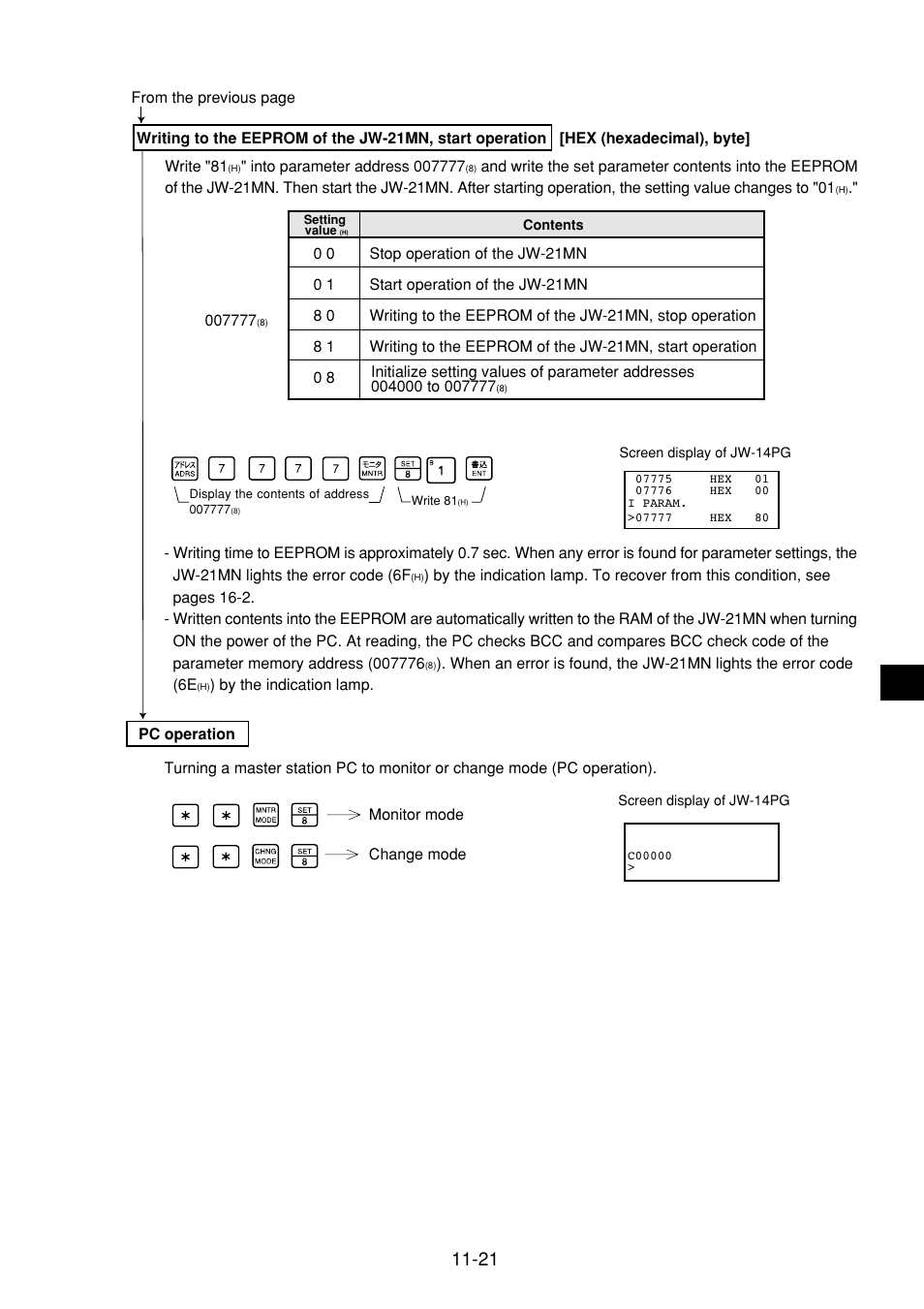 Sharp JW-21MN User Manual | Page 74 / 114