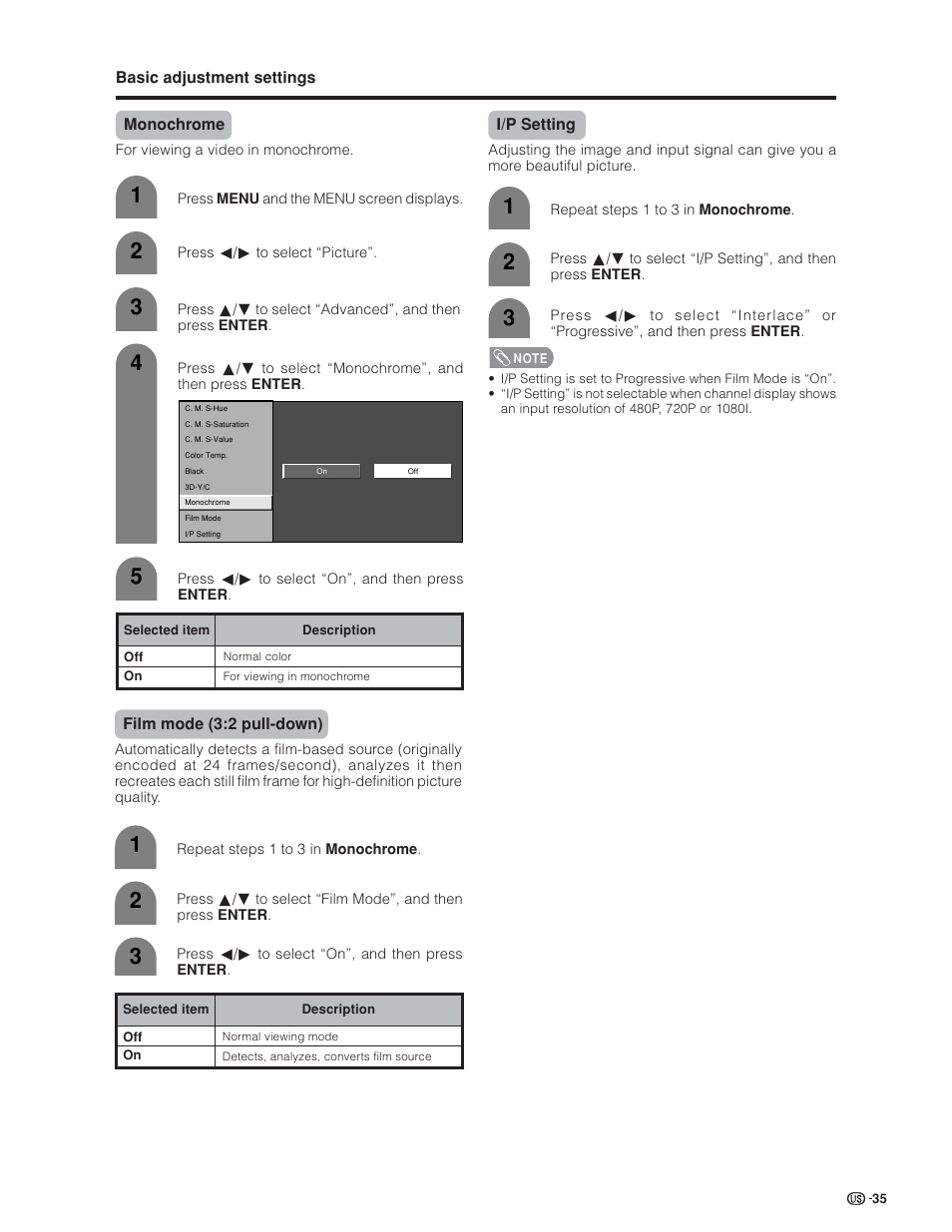 Sharp Aquos LC 32GD6U User Manual | Page 36 / 104