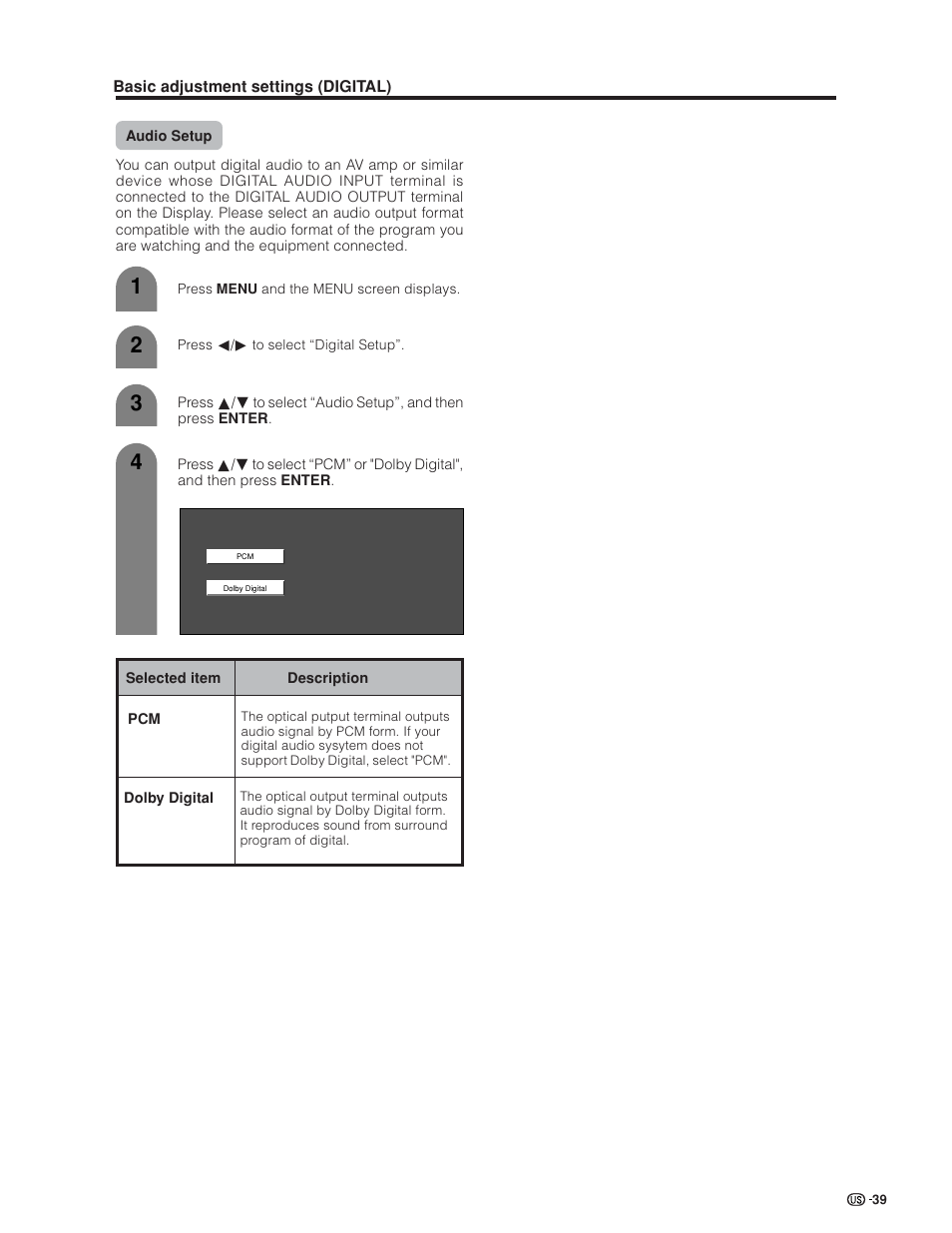 Sharp Aquos LC 32GD6U User Manual | Page 40 / 104