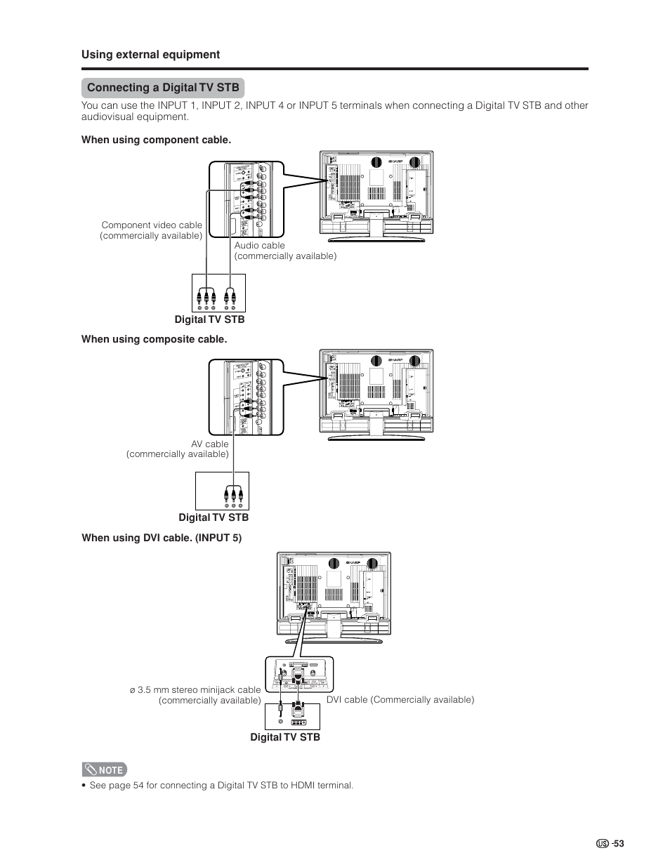 Sharp Aquos LC 32GD6U User Manual | Page 54 / 104