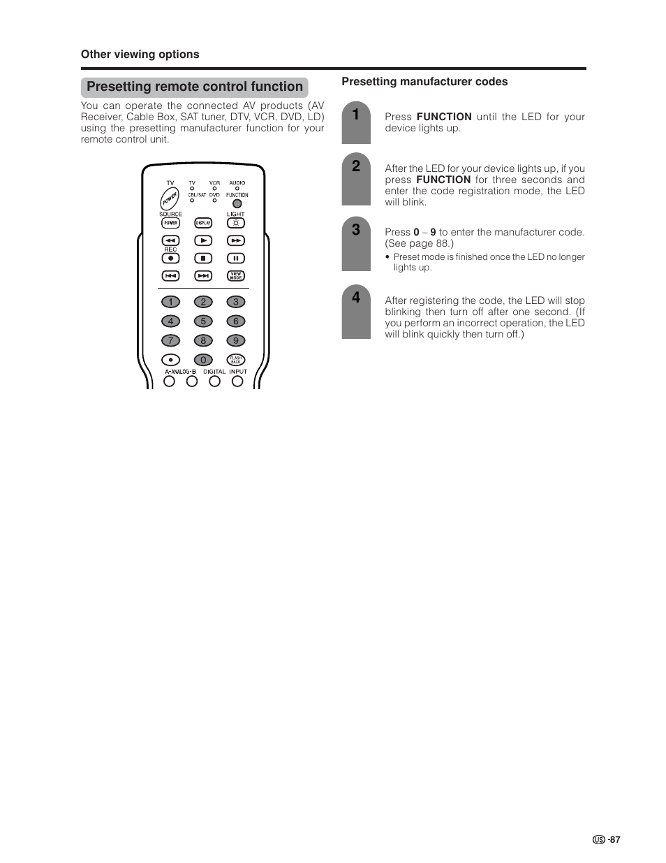 Sharp Aquos LC 32GD6U User Manual | Page 88 / 104