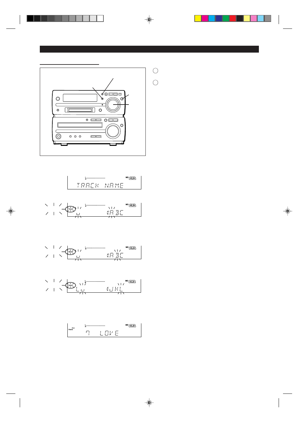 Sharp MD-MX10H User Manual | Page 26 / 40