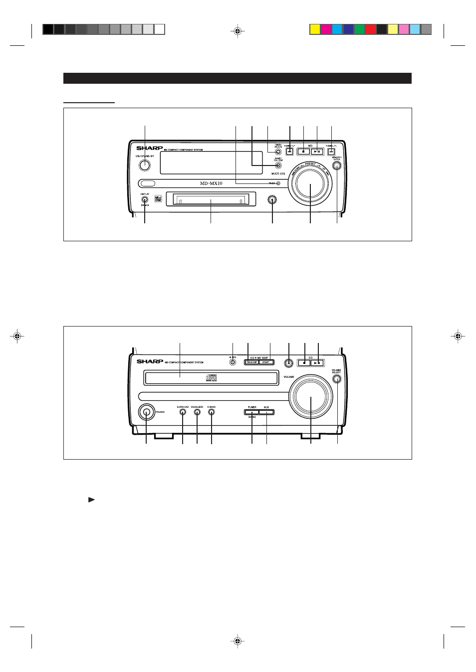 Sharp MD-MX10H User Manual | Page 4 / 40