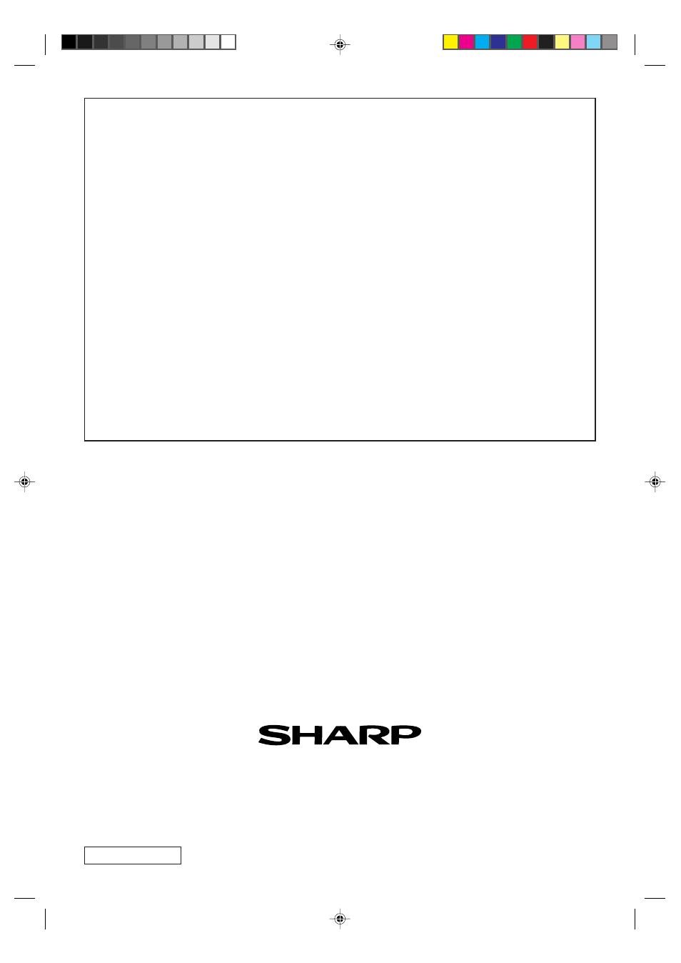 Terms of guarantee | Sharp MD-MX10H User Manual | Page 40 / 40