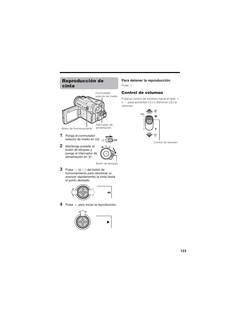 Reproducción de cinta 1 | Sharp VL-Z7U User Manual | Page 137 / 140