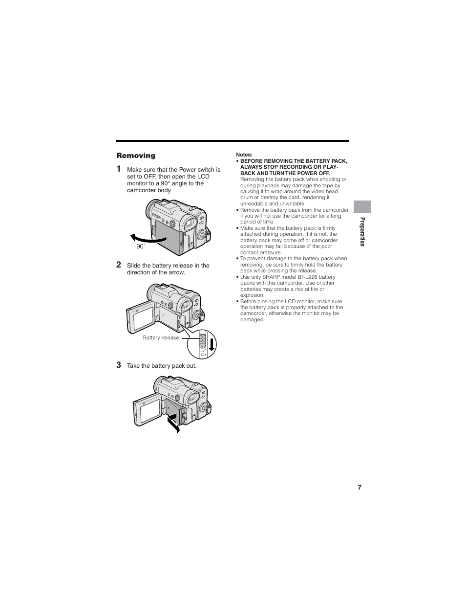 Sharp VL-Z7U User Manual | Page 21 / 140