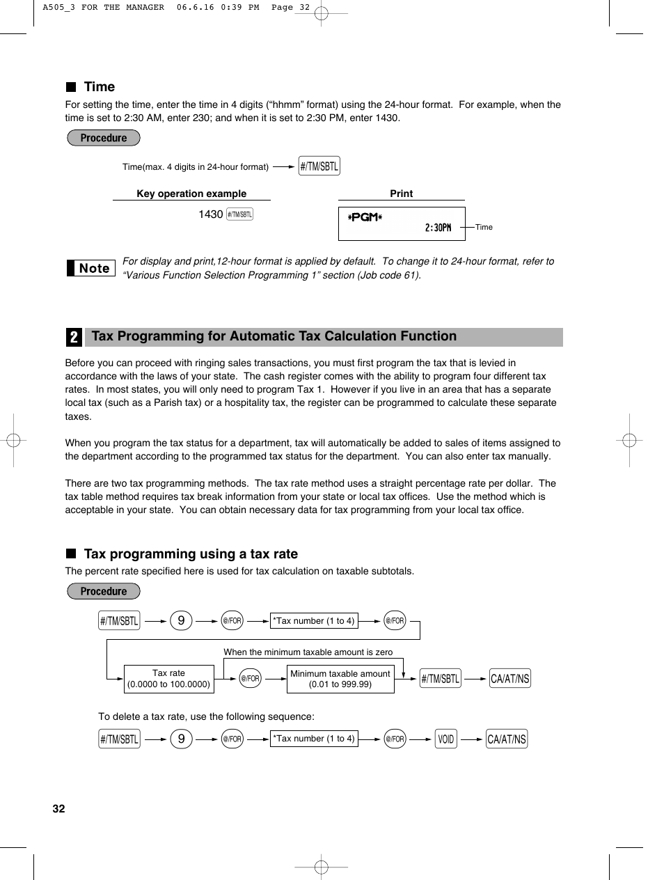 S@ 9 v a, S@ 9 @ @ s a | Sharp Electronic Cash Register XE-A505 User Manual | Page 34 / 130