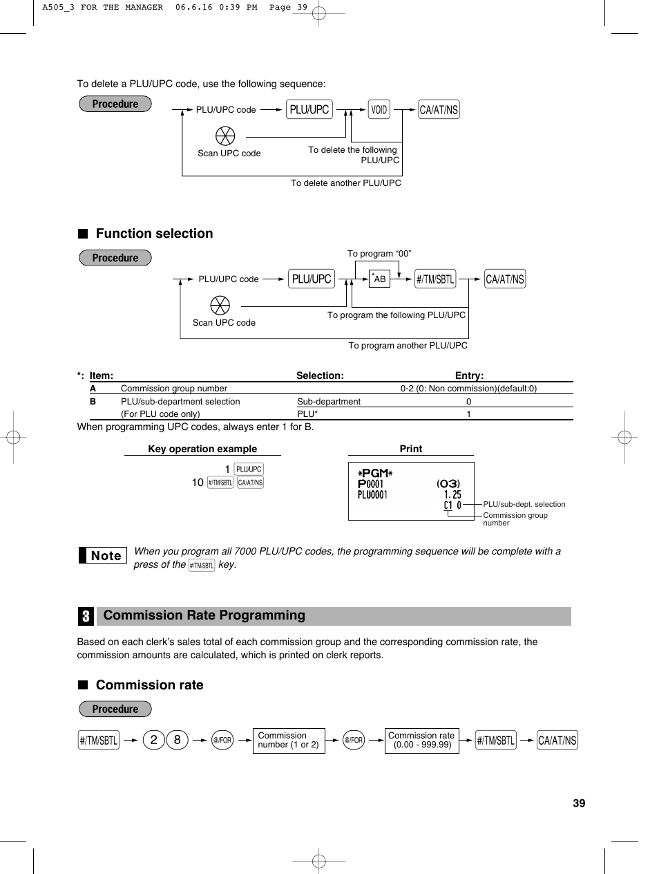 28 s a | Sharp Electronic Cash Register XE-A505 User Manual | Page 41 / 130