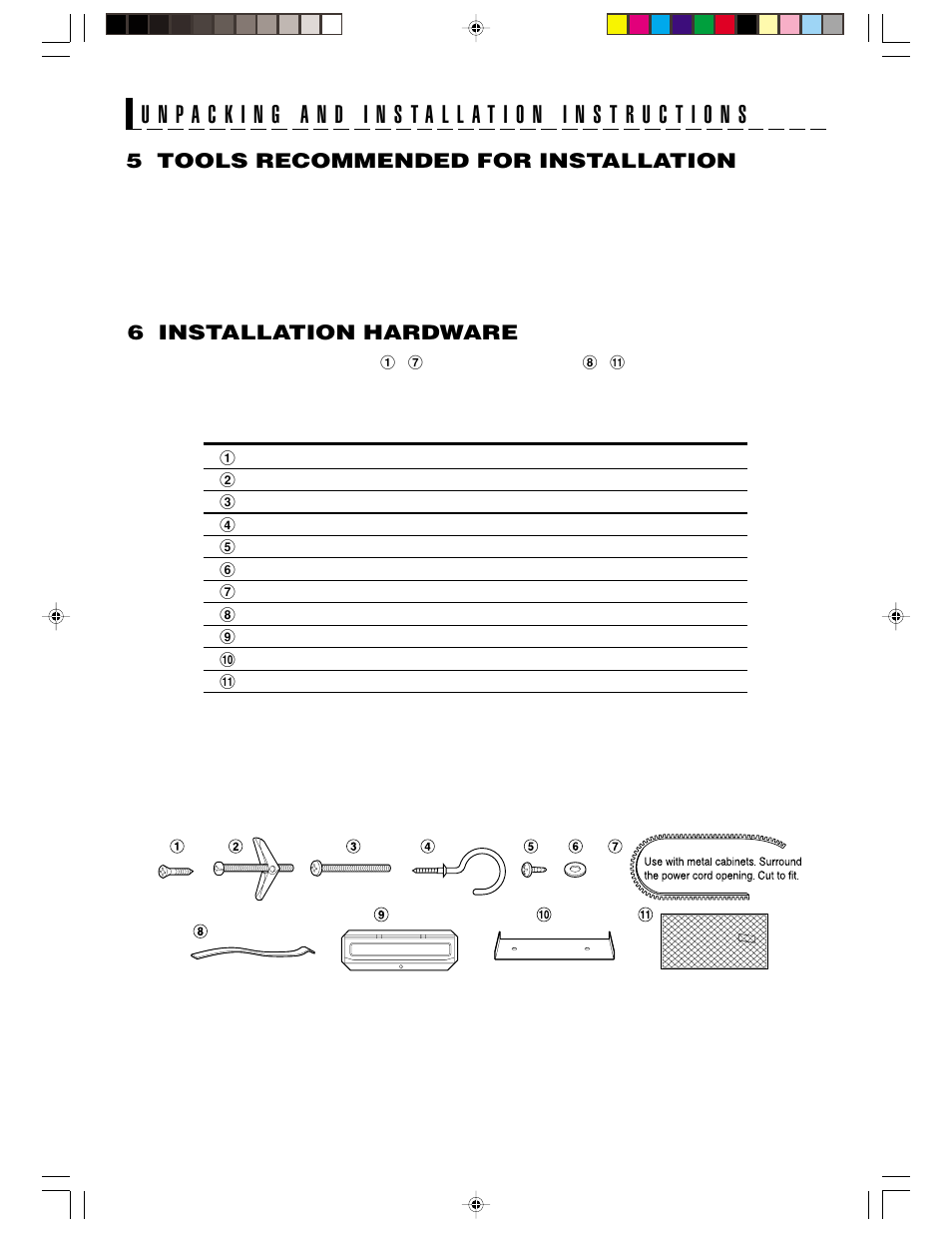 Sharp R-1406 User Manual | Page 8 / 32