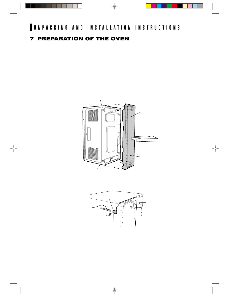 7 preparation of the oven, Figure 6, Figure 5 | Sharp R-1406 User Manual | Page 9 / 32