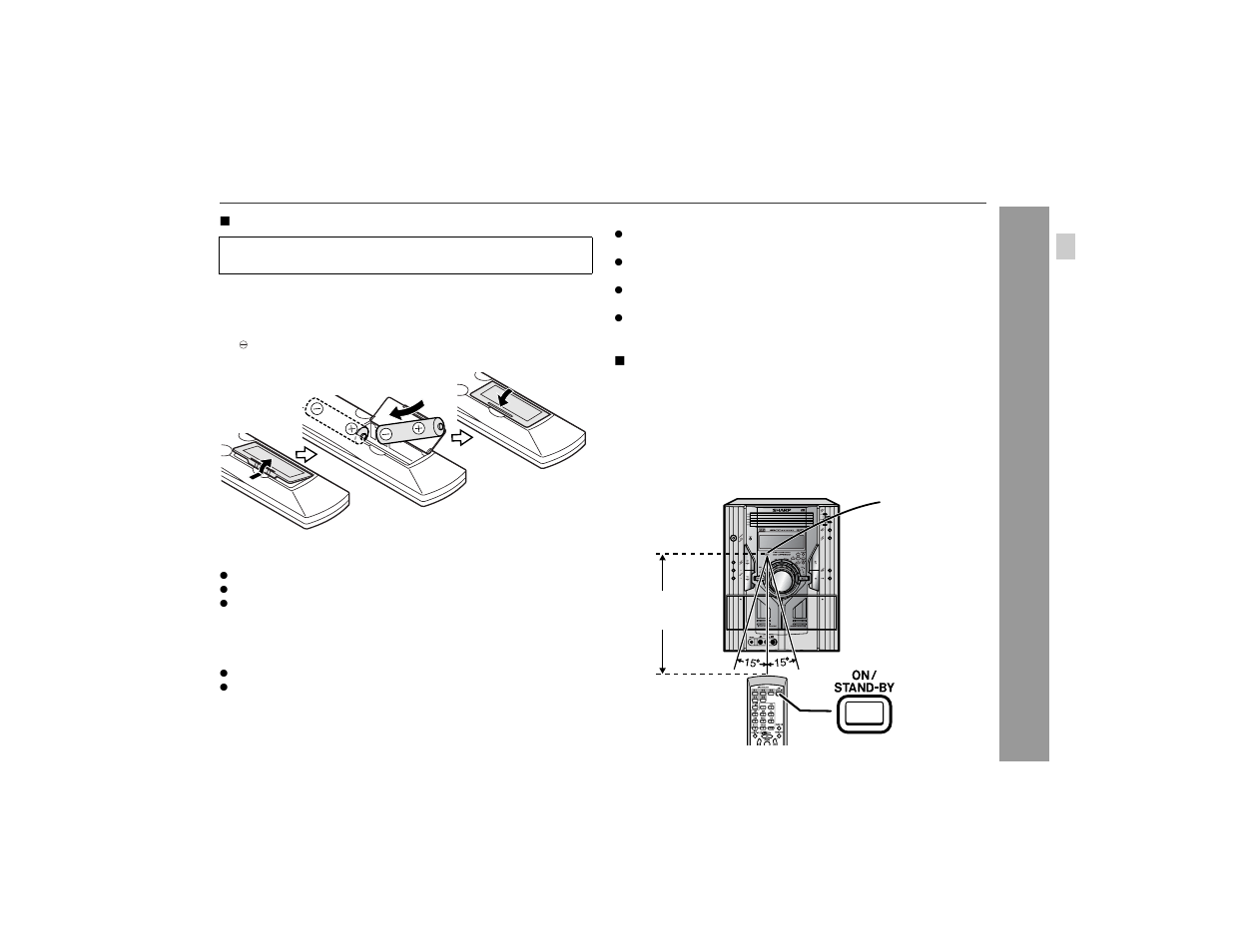 Remote control | Sharp CD-MPS900 User Manual | Page 13 / 42