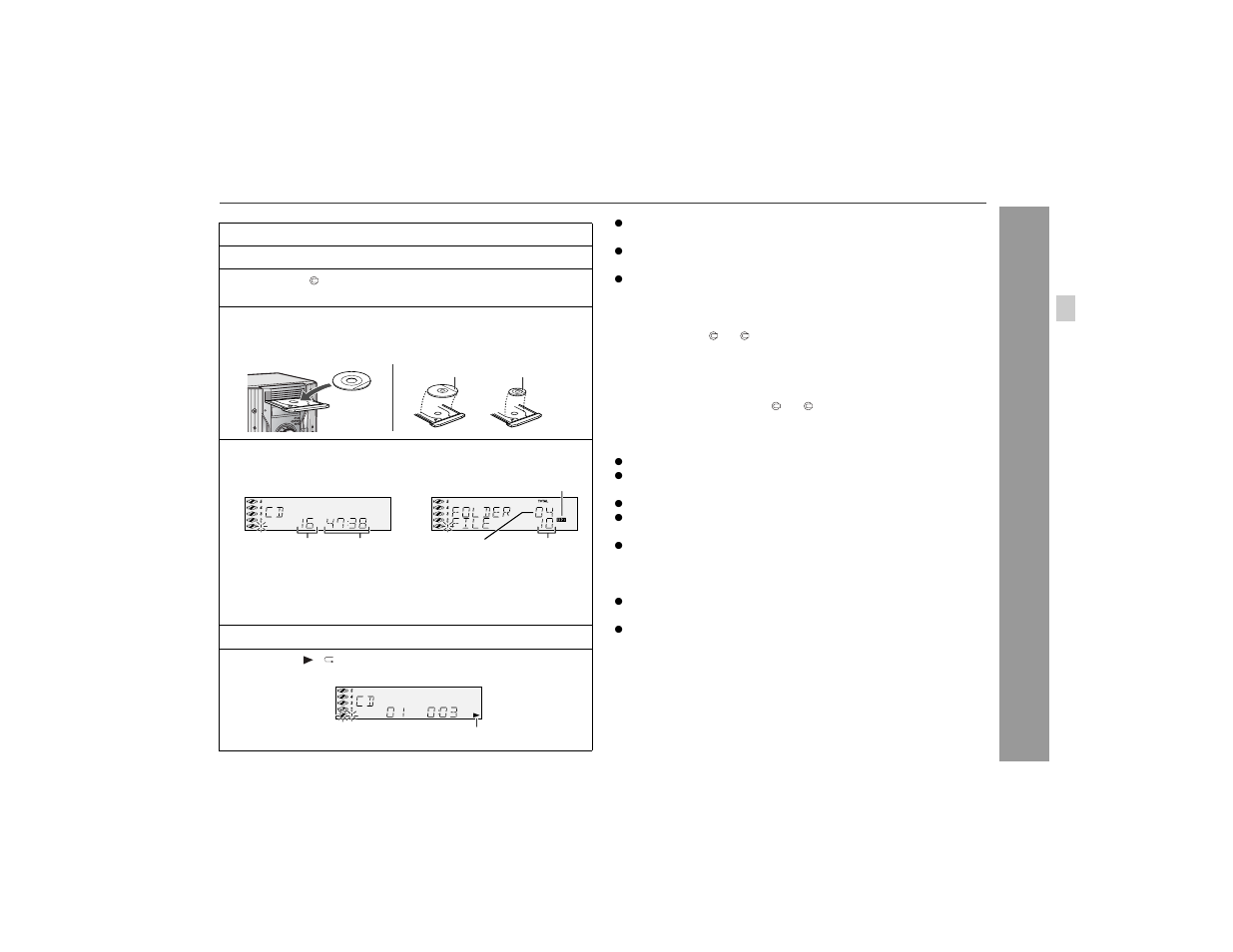 Cd or mp3 disc pla ybac k | Sharp CD-MPS900 User Manual | Page 17 / 42