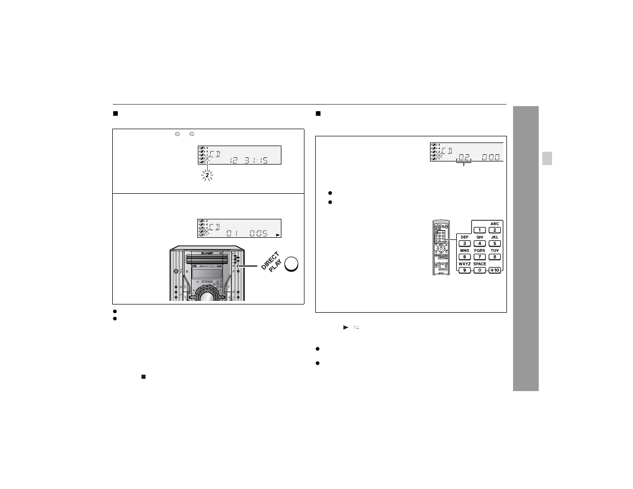 Advanced cd or mp3 disc playback, Cd or mp3 disc pla ybac k | Sharp CD-MPS900 User Manual | Page 19 / 42