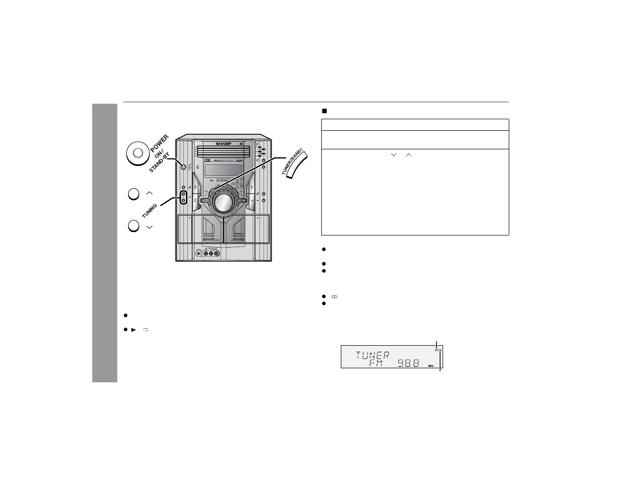 Listening to the radio, Radio | Sharp CD-MPS900 User Manual | Page 26 / 42