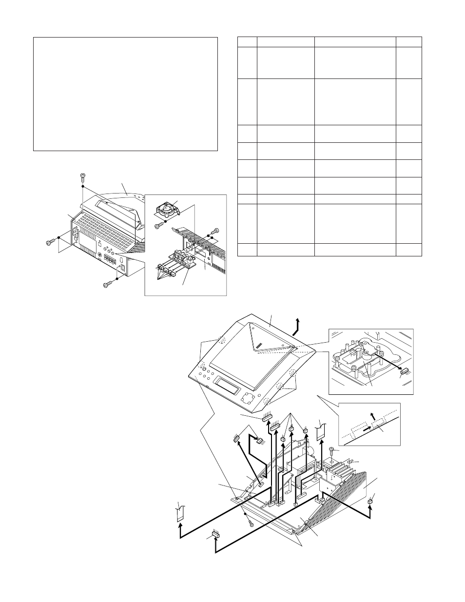 Disassembly, Xl-3000v | Sharp XL-3000V User Manual | Page 10 / 72