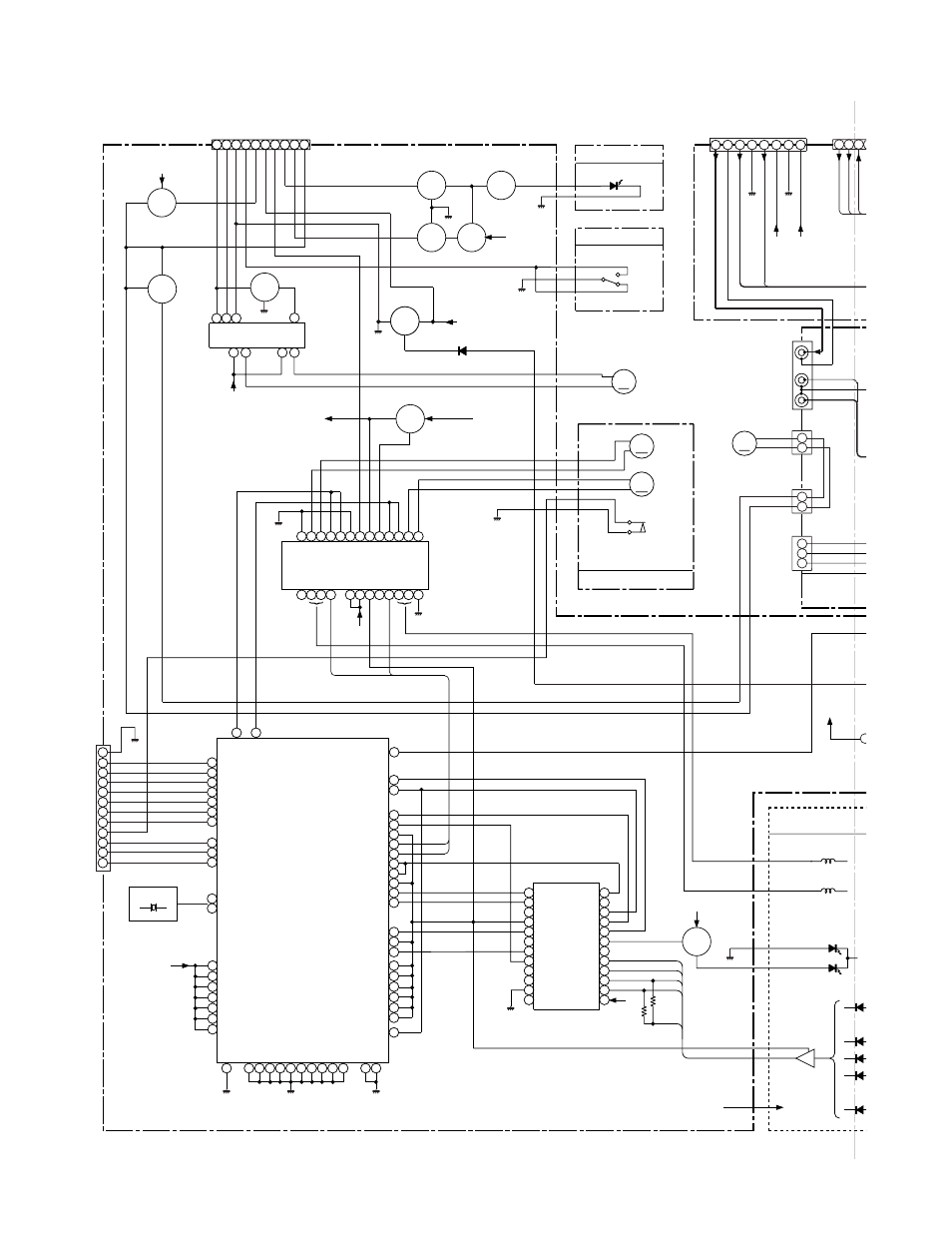 Xl-3000v, Pickup un, Termin pwb | Cd motor pwb, Led pwb switch pwb | Sharp XL-3000V User Manual | Page 20 / 72