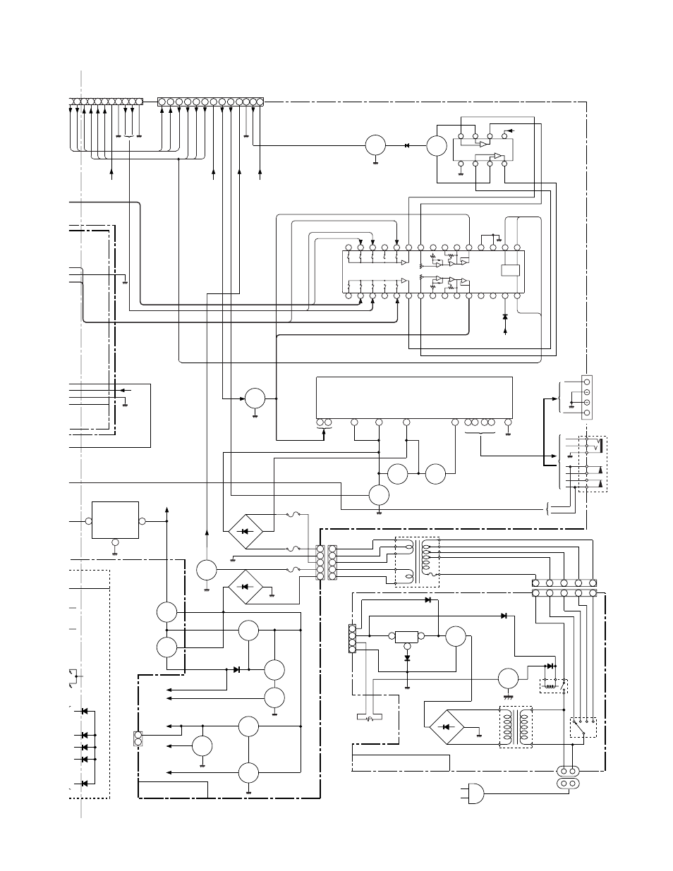 Xl-3000v, P unit, Power pwb-b | Rminal pwb, Main pwb, Figure 21 block diagram (2/6) | Sharp XL-3000V User Manual | Page 21 / 72