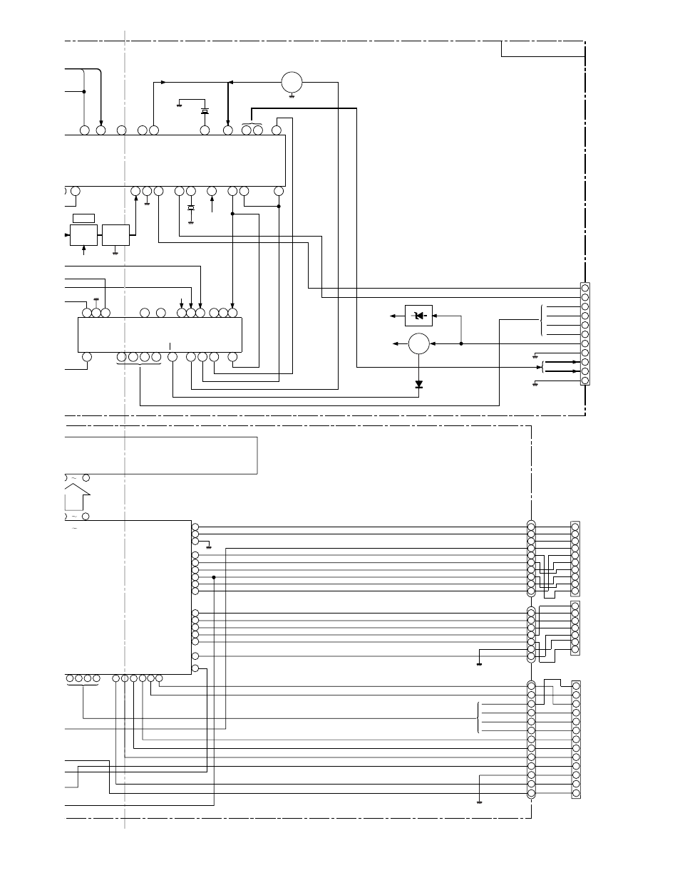 Xl-3000v, Tuner pwb, Figure 23 block diagram (4/6) | Pll(tuner), Lcd701 cd display | Sharp XL-3000V User Manual | Page 23 / 72