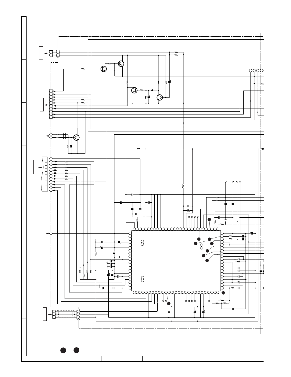 Xl-3000v, Servo/signal control | Sharp XL-3000V User Manual | Page 28 / 72