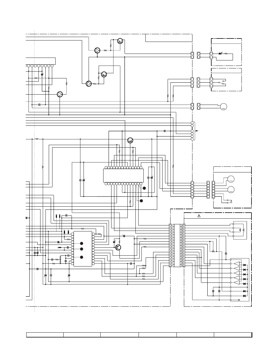 Xl-3000v, Main pwb-a1(2/2), Pickup unit(308) | Cd motor pwb-c, Led pwb-a6 switch pwb-a5 | Sharp XL-3000V User Manual | Page 29 / 72