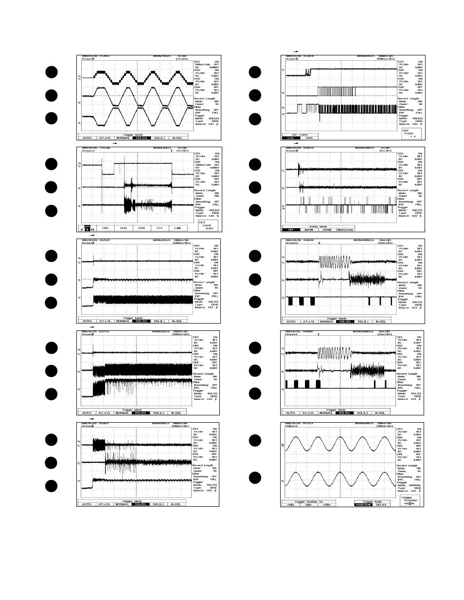 Waveforms of cd circuit, Xl-3000v | Sharp XL-3000V User Manual | Page 41 / 72