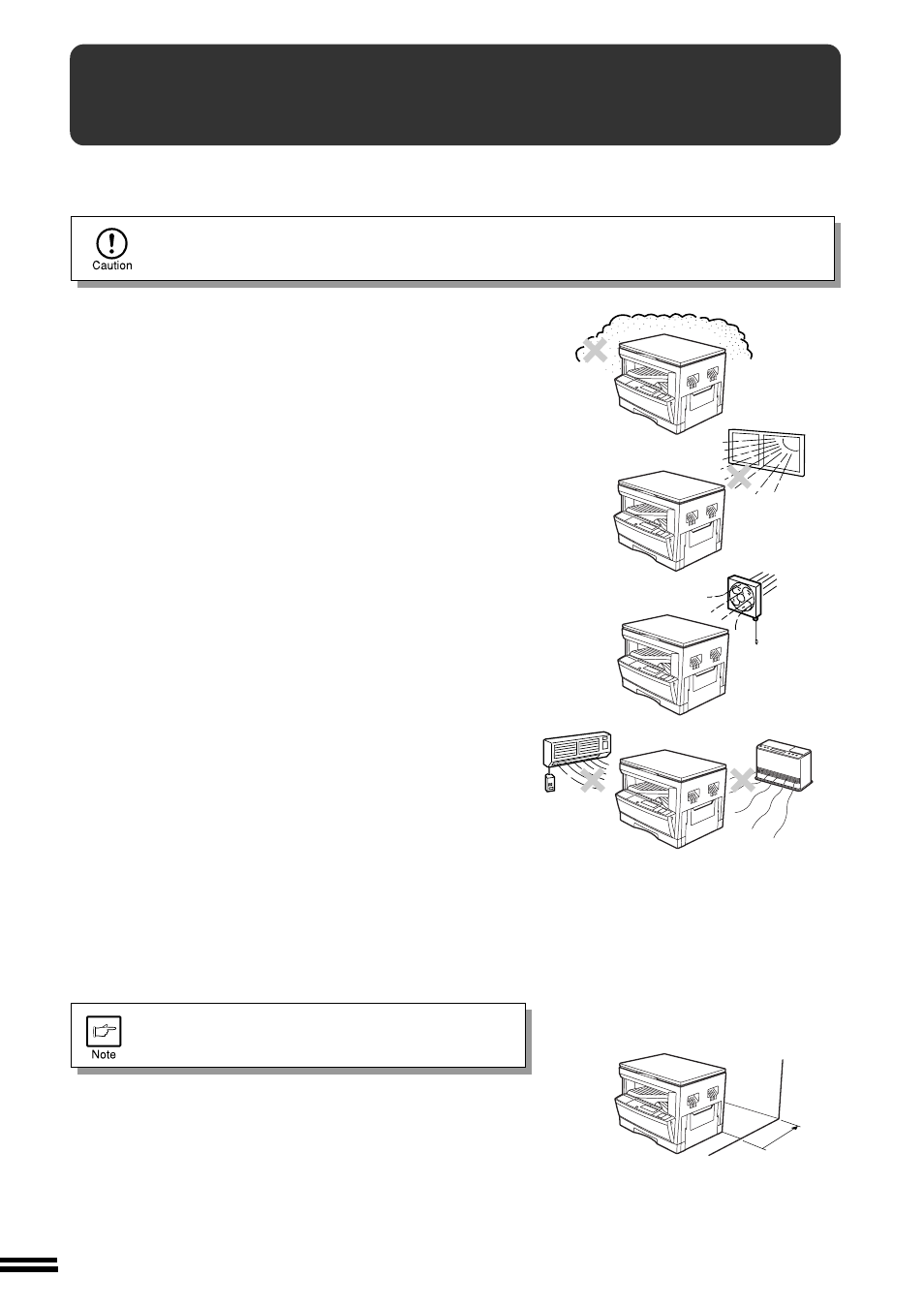 Copier installation | Sharp AR-163 User Manual | Page 10 / 80