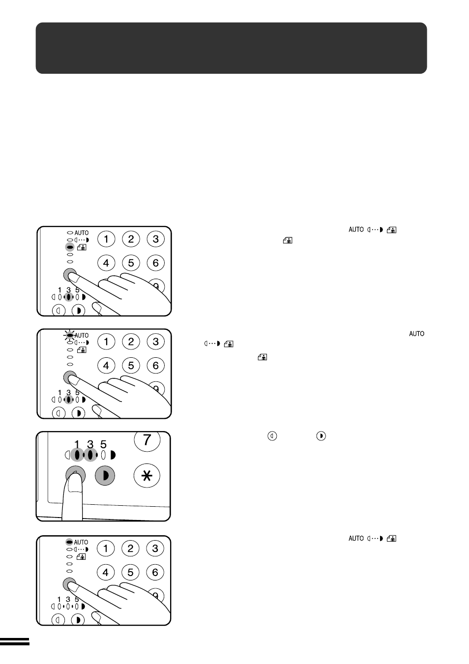 Automatic exposure adjustment | Sharp AR-163 User Manual | Page 28 / 80