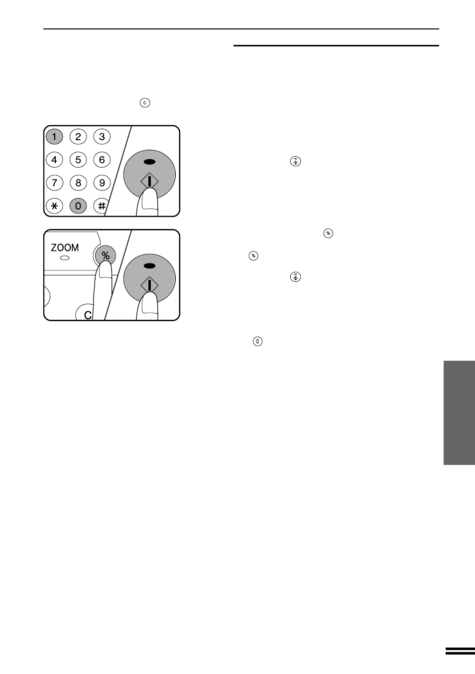 User programs, Program no. 15: resetting account | Sharp AR-163 User Manual | Page 43 / 80