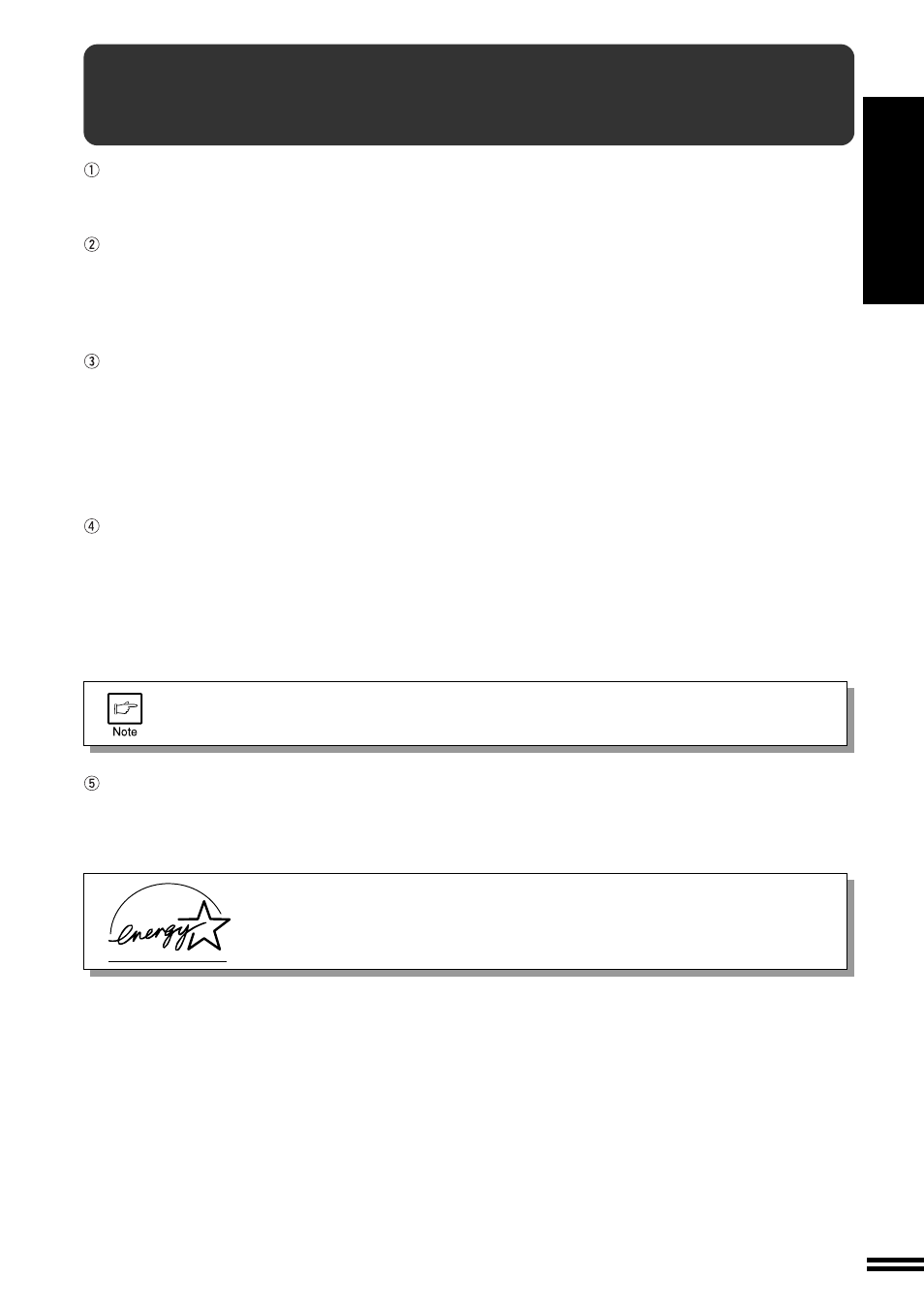 Main features | Sharp AR-163 User Manual | Page 5 / 80