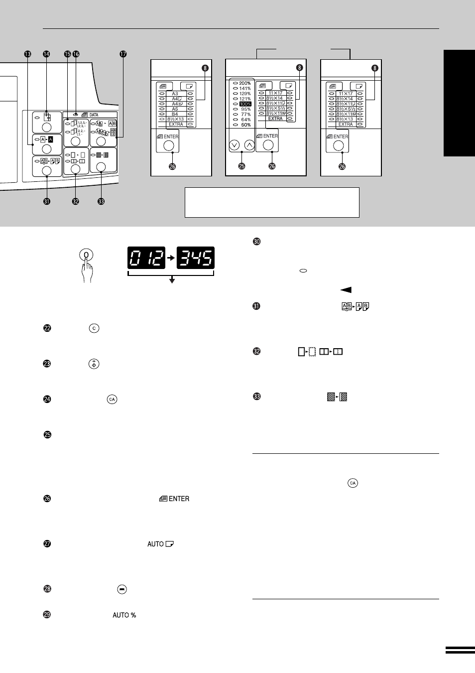 Part names and functions | Sharp AR-163 User Manual | Page 9 / 80