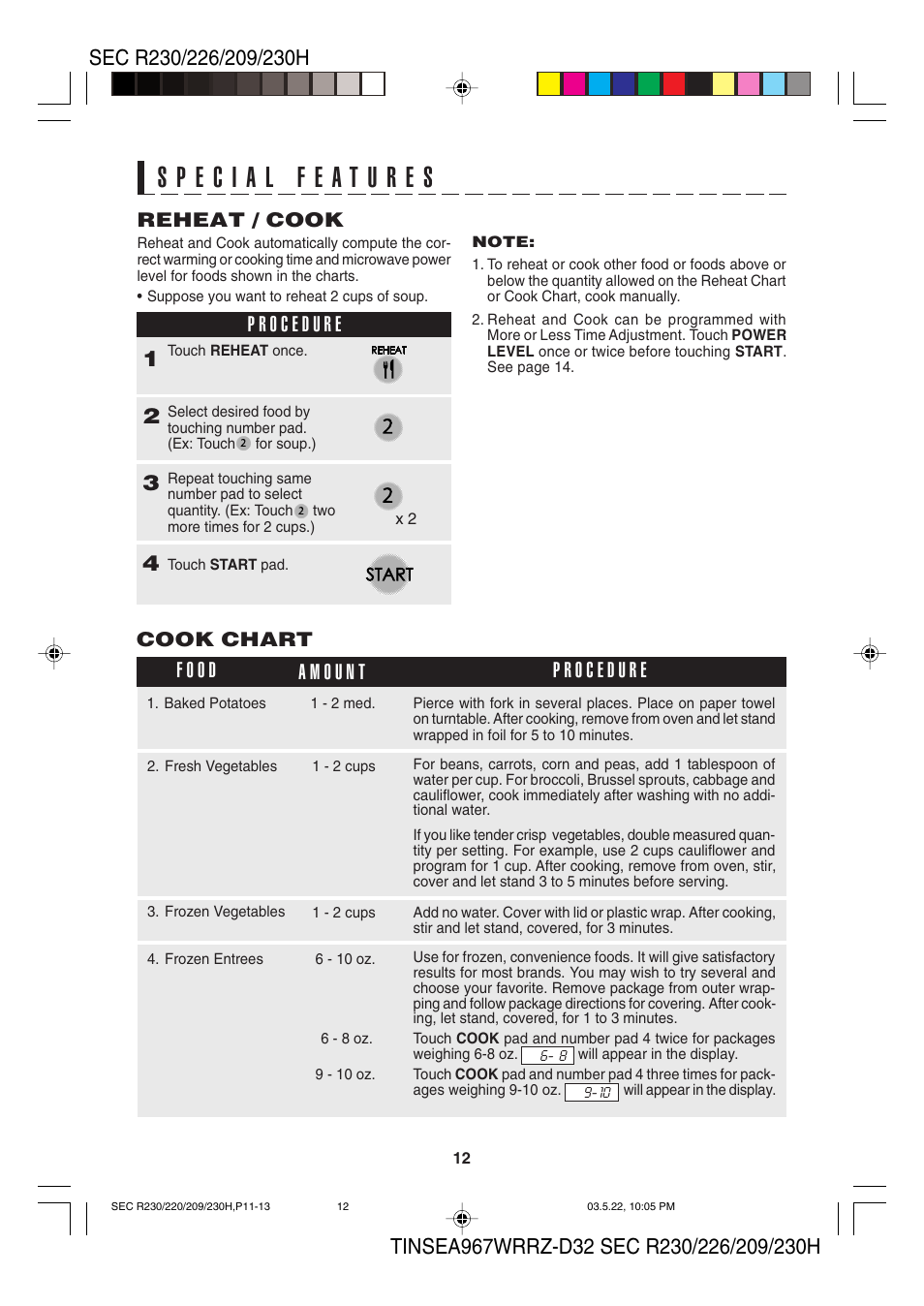 Sharp 209H User Manual | Page 14 / 24