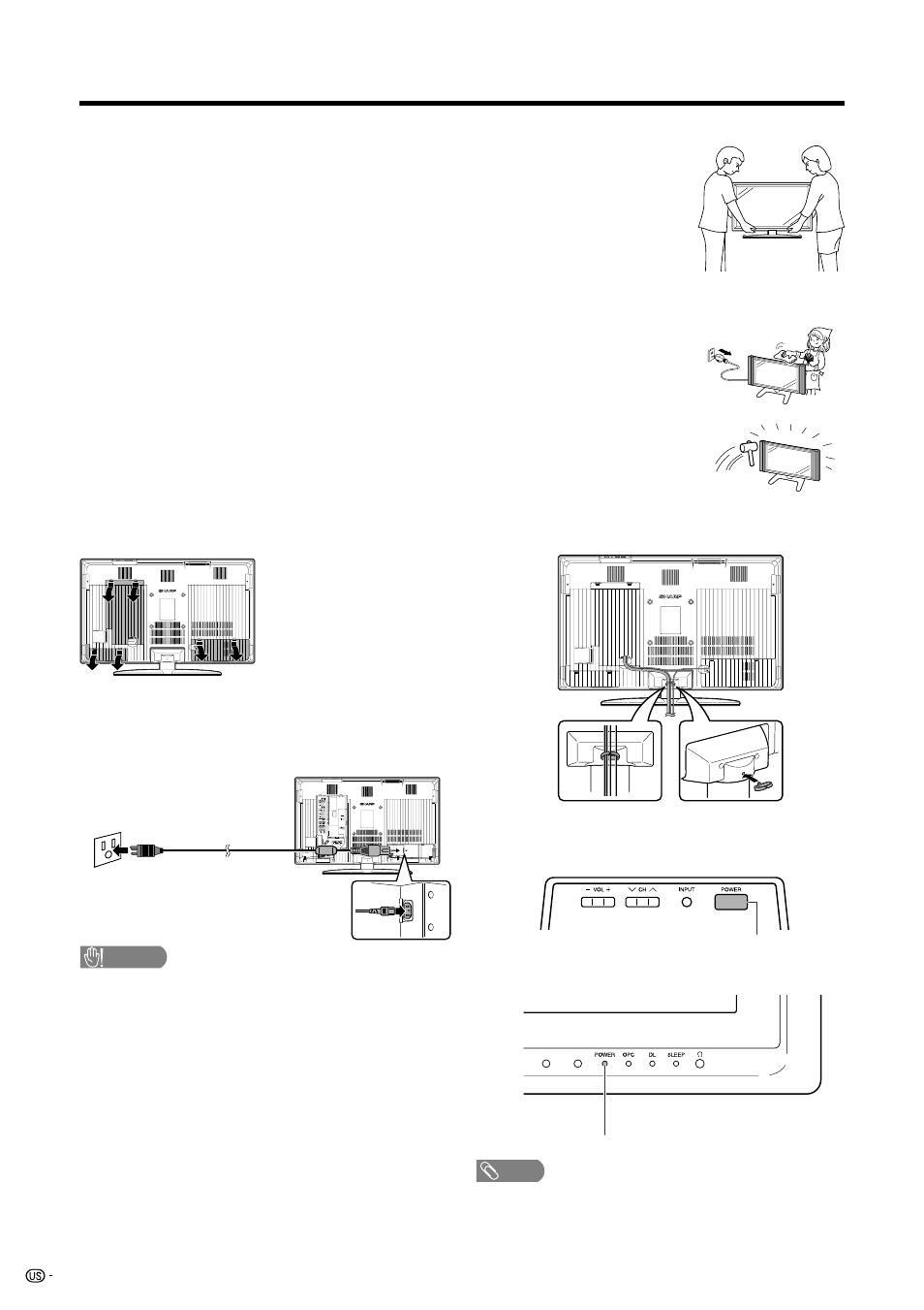 Quick reference | Sharp Aquos LC 45GD5U User Manual | Page 6 / 89