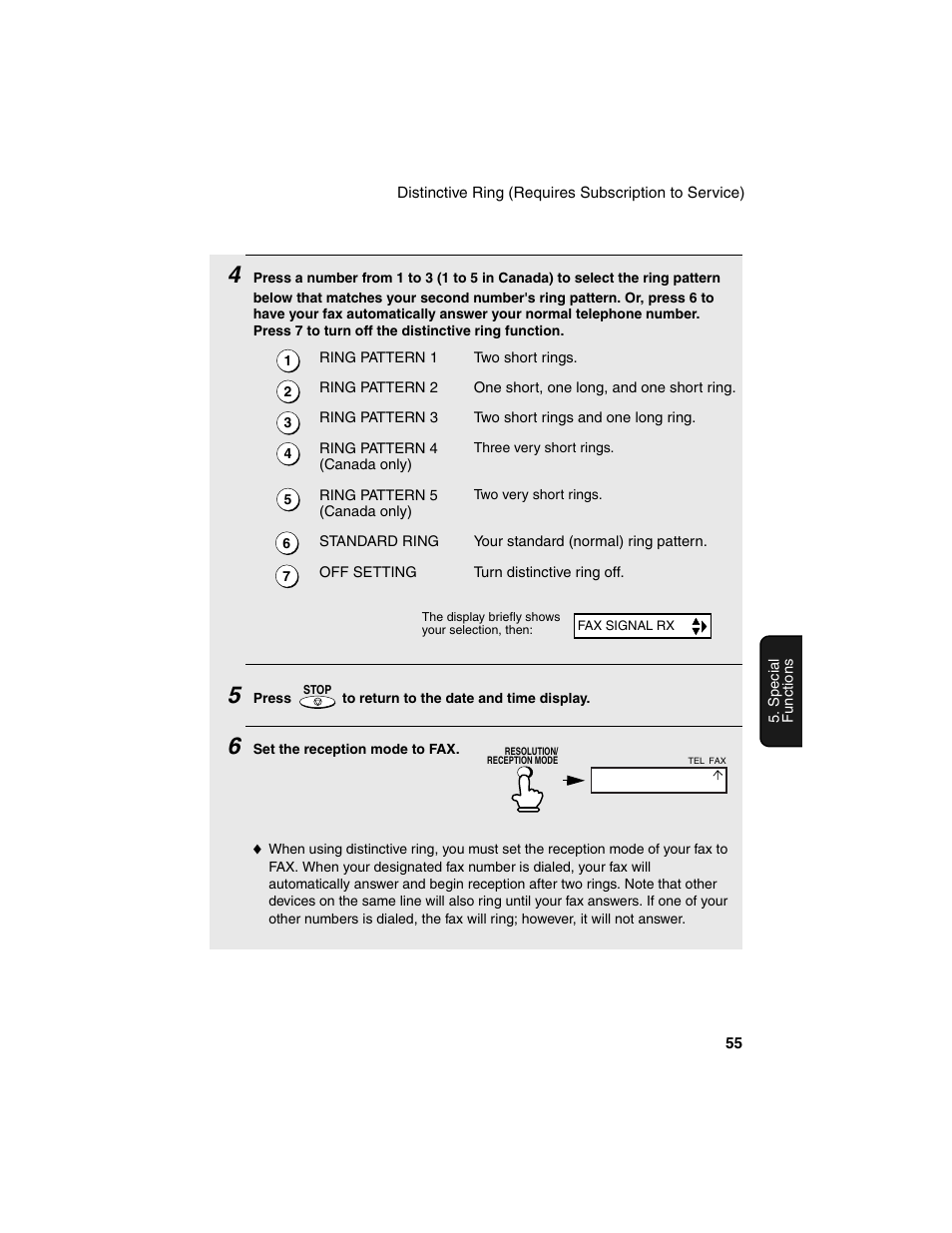 Sharp UX-P115 User Manual | Page 57 / 84