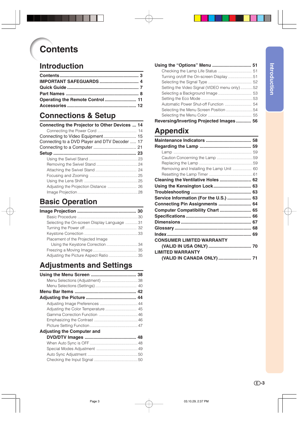 Sharp DT-300 User Manual | Page 4 / 72