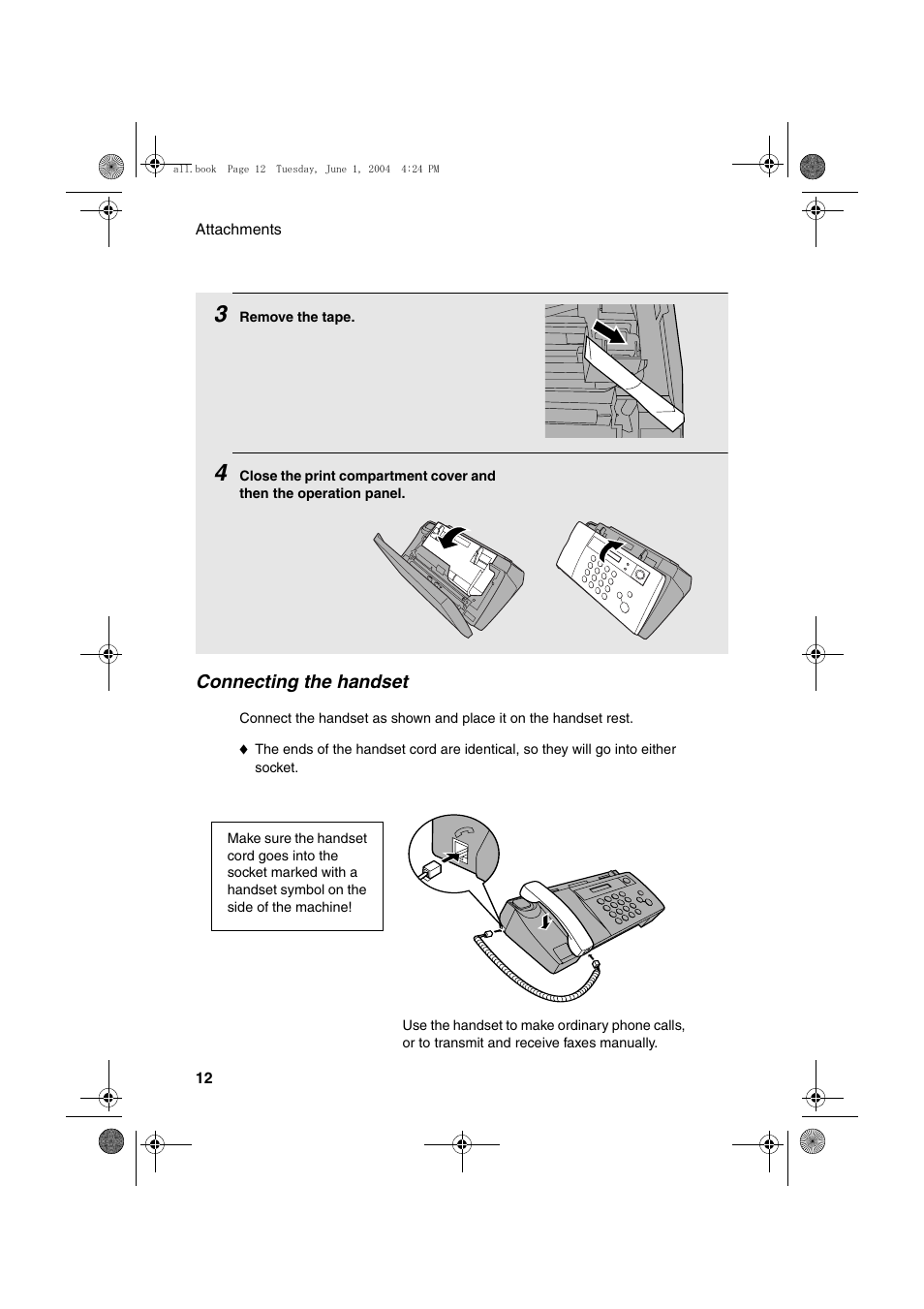 Sharp UX-B30 User Manual | Page 16 / 115