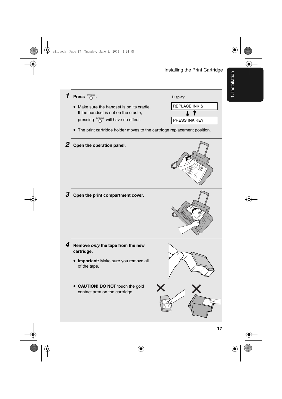 Sharp UX-B30 User Manual | Page 21 / 115