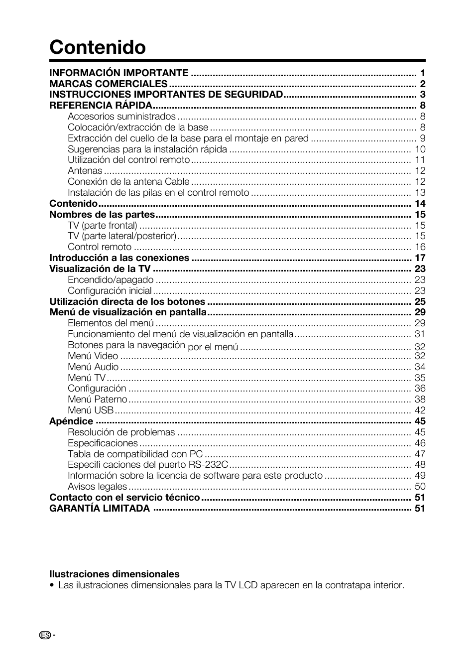 Sharp AQUOS LC-32D59U User Manual | Page 116 / 157